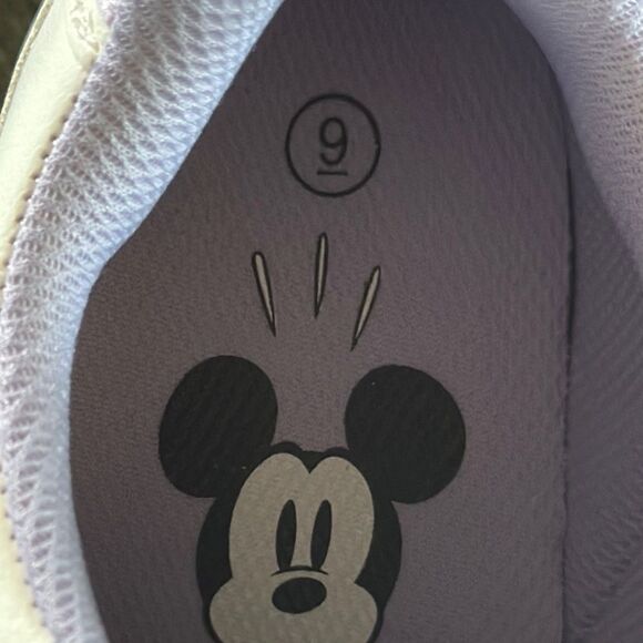 Disney White and Purple Sneakers Mickey logo - Picture 7 of 10
